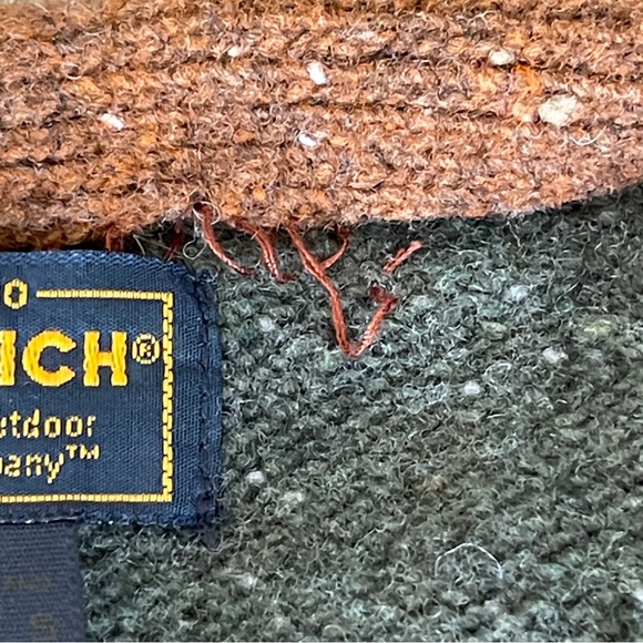 Vintage Woolrich 80% Lamb Wool Button Down Sweater Size Small - Picture 6 of 8